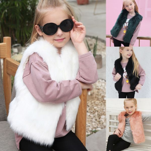 

fashion faux fur vest mt0803, Black