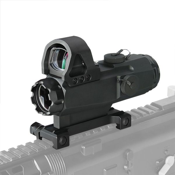 

PPT Тактический 4x24mm Прицел с Mark 4 Высокоточный Многоцелевой Прицел HAMR Для Охоты на Открытом Воздухе CL1-0403
