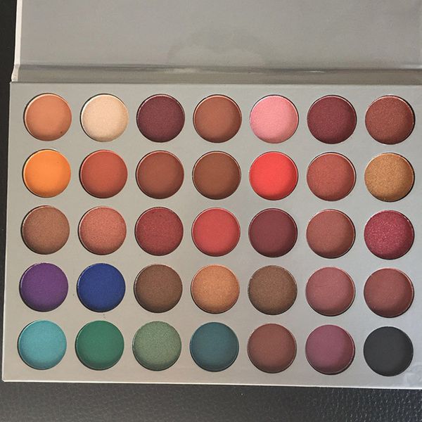 

35 color m brand makeup eye hadow palette himmer matte eye hadow make up palette d 039 ombre Ã paupiÃ¨re
