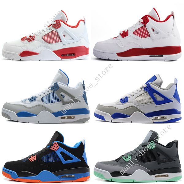 

дешевые новые 4 4s мужчины баскетбол обувь motosports синего oreo eminem белого цемент чистых деньги toro bravo бред alternate 89 спорт крос