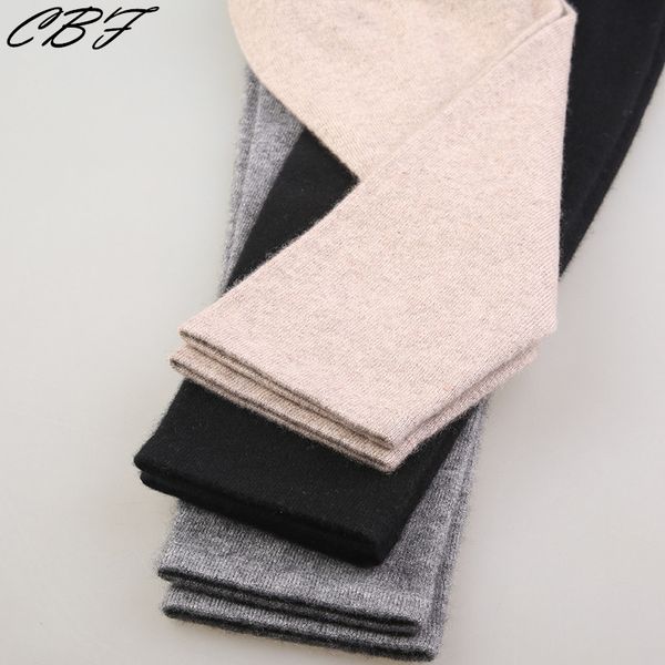 

new store discount new style momen cashmere warm pants knitted long johns spandex leggings high-quality ing, Black