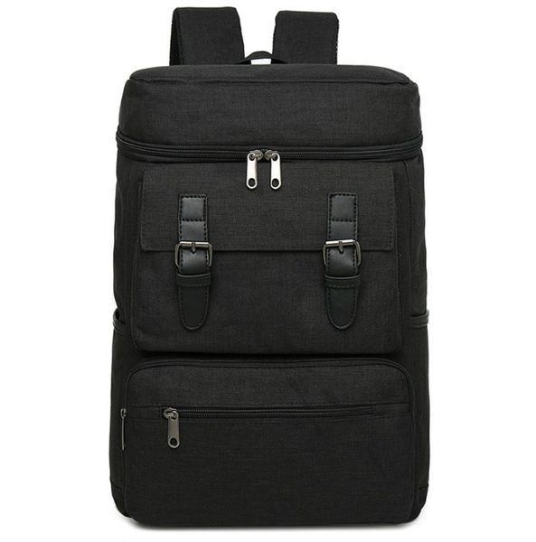 

2018 computer shoulder bag outdoor sports travel backpack schoolbag knapsack canvas pure color men and women school bags handbag 20-35l a160