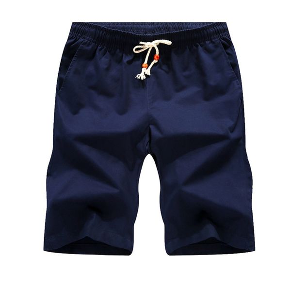 

jeelinbore summer beach new man's causal short slim solid beach shorts, White;black
