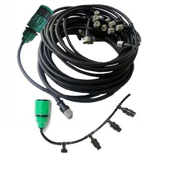 

30m durable 4/7mm garden hose 30pcs timer irrigation atomizers simple cooling system agricultural irrigation garden supplies