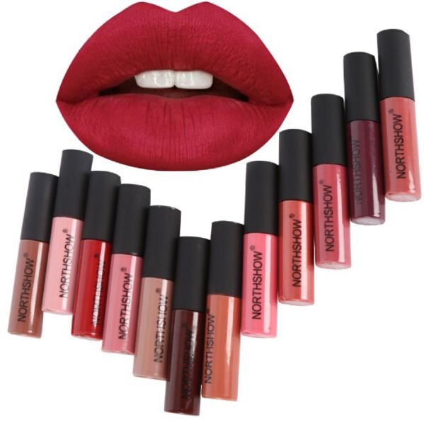 

12 colors waterproof makeup matte lipstick long-lasting liquid lip makeup tint tattoo lipstick easy to wear red lip gloss cosmetic