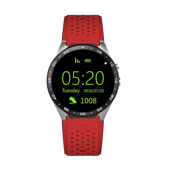 GPS Smart Watch Herzfrequenz Wasserdicht WIFI 3G LTE Smart Armbanduhr Android 5.1 MTK6580 1,39