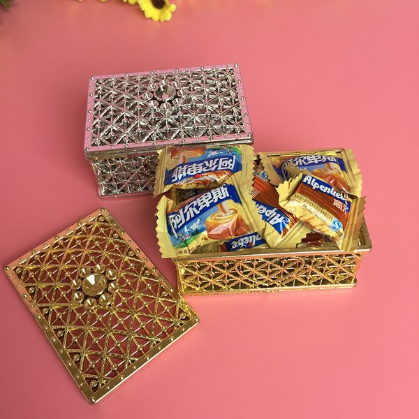 

luxury gold silver candy box wedding favor box party supplies wholesale ing