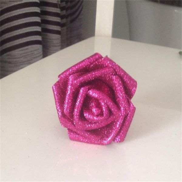 Acheter Pe Artificielle Fleurs Bleu Enchantress Or Poudre Simulation Dessin Animé Bouquet Mousse Rose Tête De Mariage Pratique Petit 0 58jx Cc De 03