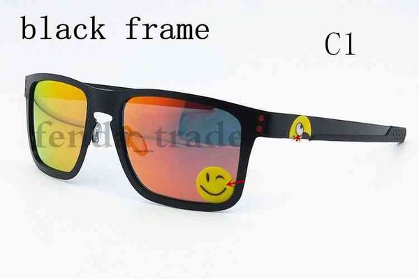 

2018 brand new metal sunglasses uv400 polarized lens sports sun glasses fashion trend cycling eyewear 13 colors, White;black