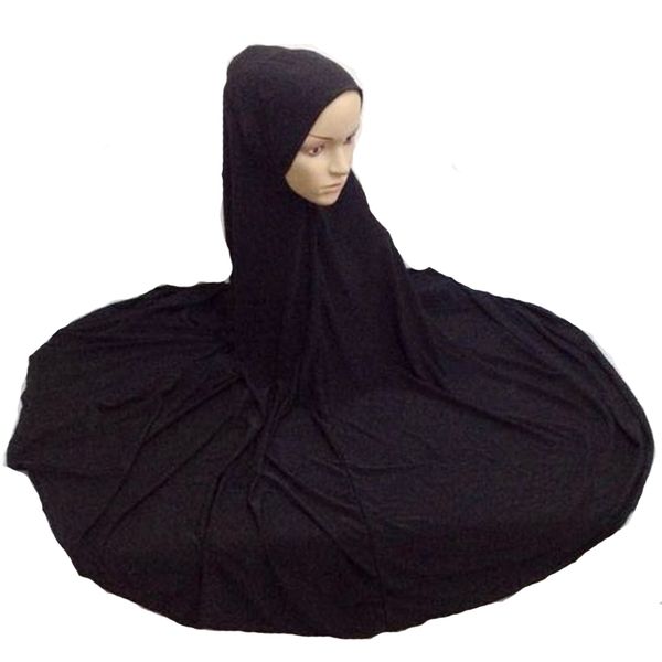

muslim niqaab islamic hijab scarf woman islam jilbab cap abaya 130cm super long, Blue;gray
