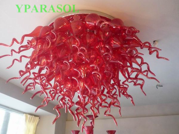 

100% mouth blown borosilicate modern living room led light source european chihuly style chandeliers light