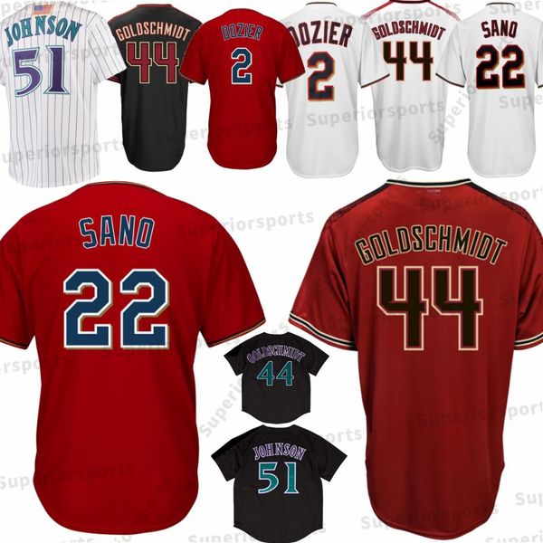 

Minnesota 44 Paul Goldschmidt Twins 51 2 Brian Dozier 22 Miguel Sano Baseball Jersey M-XXXL Fast Free Shipping 100% Stitched