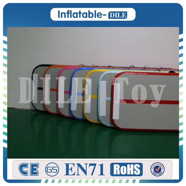

door to door 5x1x0.2m inflatable air track ,air tumbling mat, gym mat for children