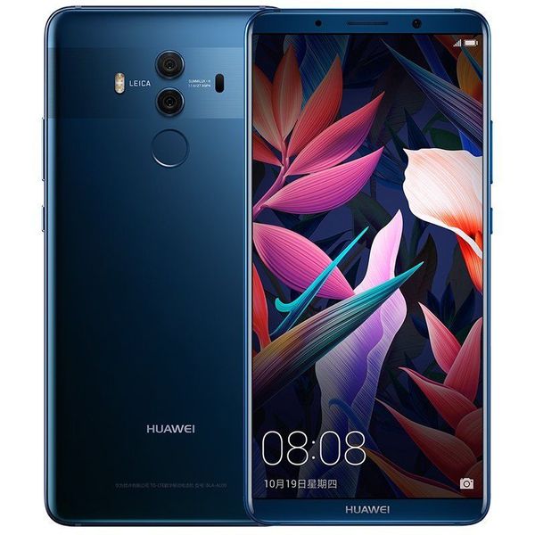 

original huawei mate 10 pro 4g lte cell phone 6gb ram 64gb rom kirin 970 octa core android 6.0" 20.0mp nfc fingerprint id smart mobile