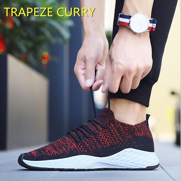 

new listing summer flying line ventilation men running sneakers k16
