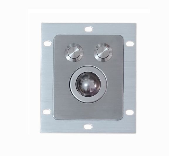 

Fully ip67 ealed optical la er 800dpi re olution rain re i tant waterproof 25mm tainle teel metal trackball 2 mou e button