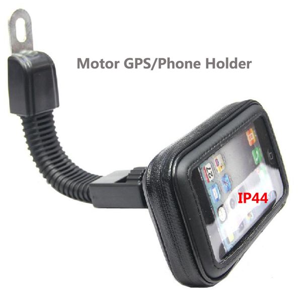 

motor mobile phone case holder 360 rotating stand motorcycle rear view mirror holder for car gps iphonex 7 7s 8 plus samsung