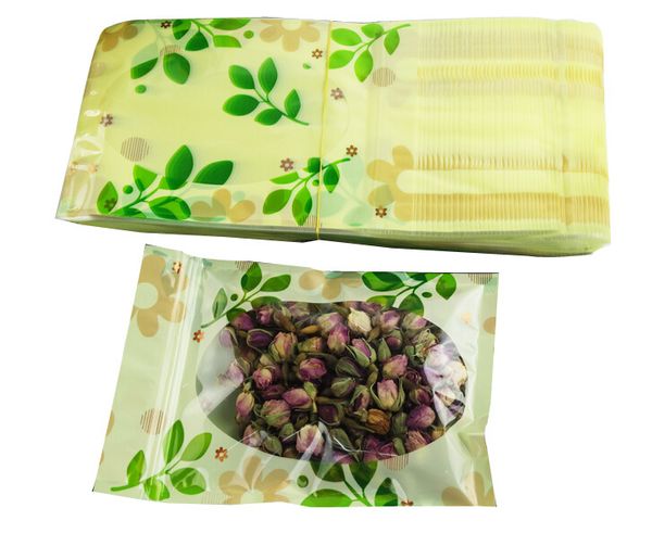 

новый зеленый печати прекрасный пластиковый мешок ziplock мешок для хранения продуктов питания пластиковая упаковка мешок молния закуски сум