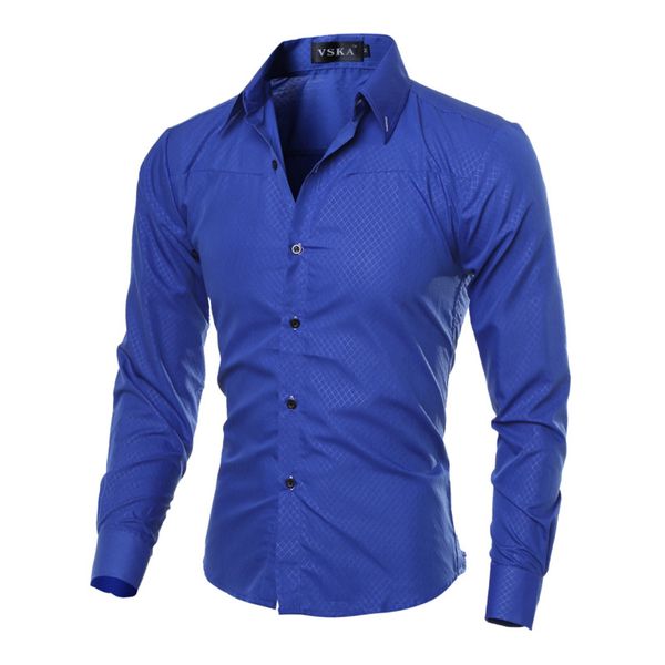 

4xl plus size brand-clothing cotton mens clothing solid soft men shirt long sleeve mens shirts casual slim fit sale, White;black