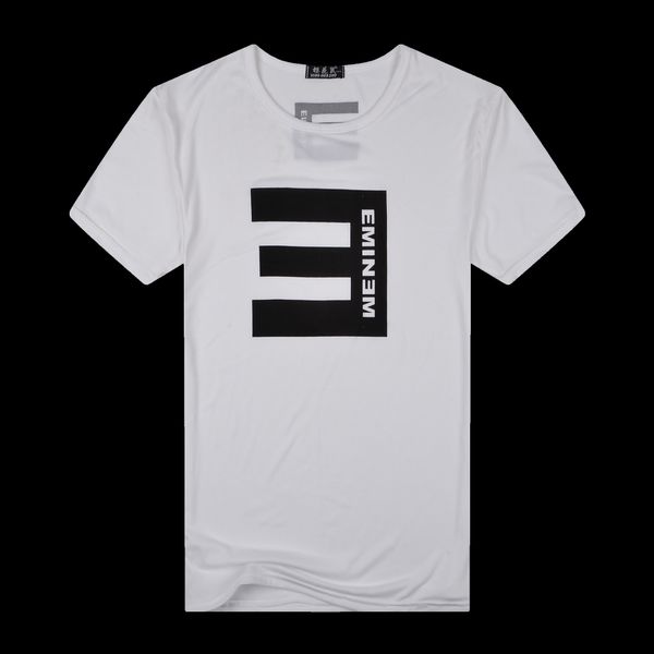 

mens summer fashion t-shirt short sleeved simple letters, White;black