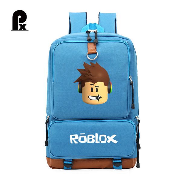 

2018 schoolbag backpack roblox backpack for teenager male for lap14-15 inch stdudent travel notebook bags