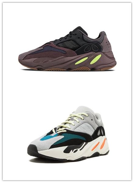 

Top Quality 700 Wave Runner Mauve EE9614 Running Shoes Men Women B75571 Stitching Color Athletics Sneakers US 36-46
