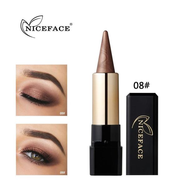 

1 pc eye shadow & liner combination beauty waterproof eyeliner metallic eye liner pen pencil shimmer shadow gel makeup