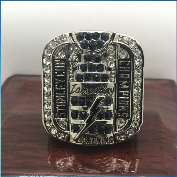 

НХЛ Спорт кольцо 2004 Тампа Бэй молния Стэнли Кубок чемпионат кольцо Ричардс для мужчин Большое кольцо