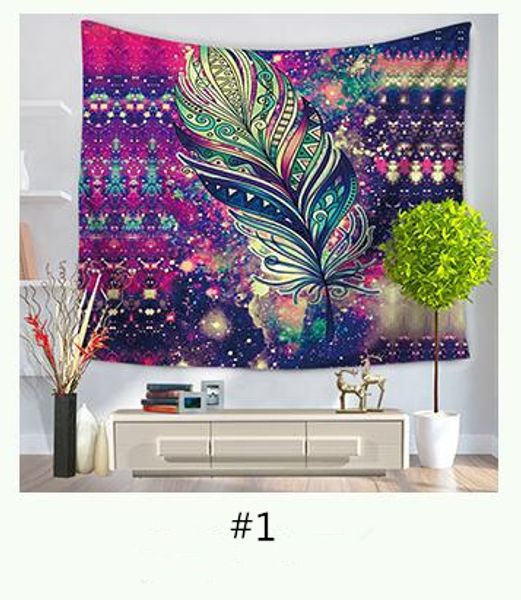 

colorful feather tapestry mandala wall hanging tapestry hippie tapestry for wall decoration beach towel yoga picnic mat sofa cover bedsheet