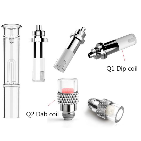 

Оригинальный Airis Headbanger замена катушки E сигареты Vape катушки Q1 Dip катушки Q2 Dab катушки для воска 5 шт./упак. быстрая доставка