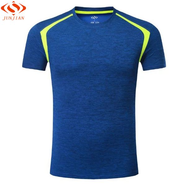 

men short sleeve survetement men's sport running shirt quick dry basketball soccer training t shirt men gym clothing sportswear y189040, White;black