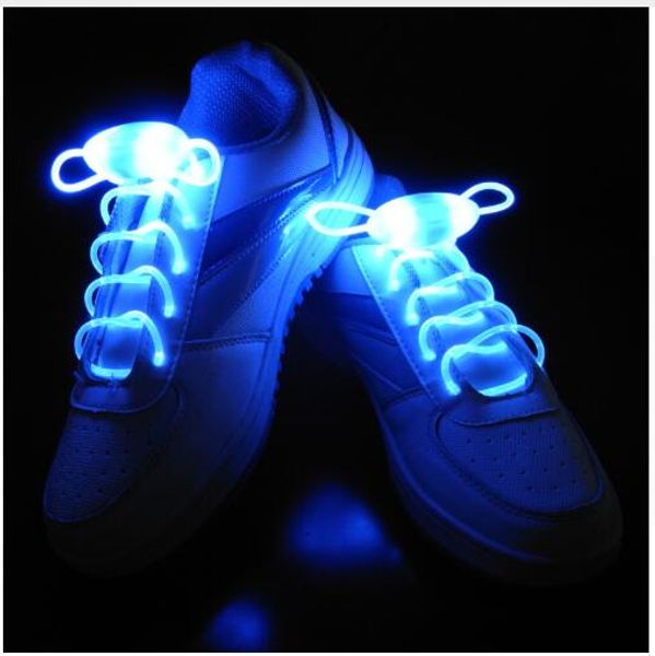 Yeni Yenilik Işıkları 1 Çift Yaratıcı Led Ayakkabı Bağı 3 Modu Aydınlık Ayakkabı dantel Paten Koşu Flaş Işığı Parti Tatil Işıkları