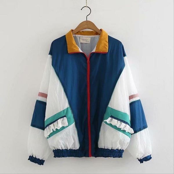 

старинные женщины кружева лоскутное защита от солнца одежда пальто 2018 весна лето новая мода batwing полный рукав молнии топы gx989, Black;brown