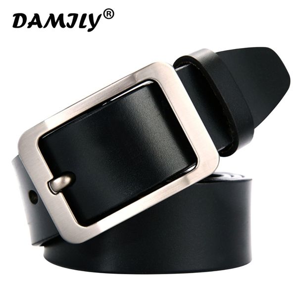 

genuine leather belt luxury designer belts men new fashion strap male jeans for man cowboy in men, Black;brown