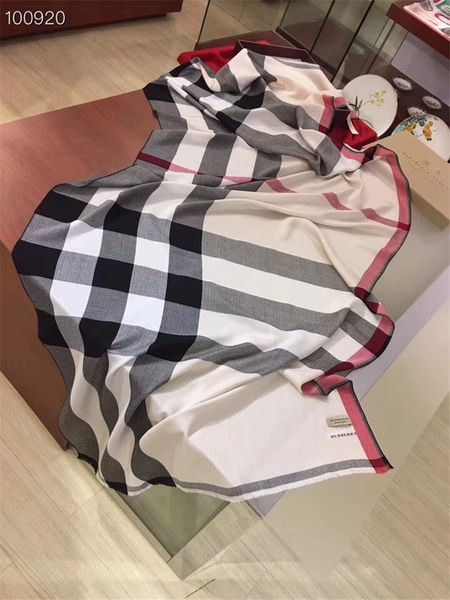

fashion brand womens scarf scarves brands design scarf women plaid letter pattern design scarf, Blue;gray