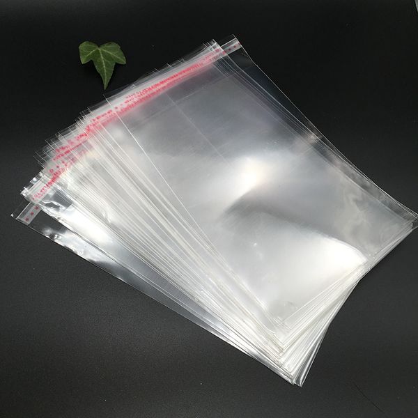 

2*17cm clear resealable opp/poly bags transparent opp bag packing plastic bags self adhesive seal 100pcs
