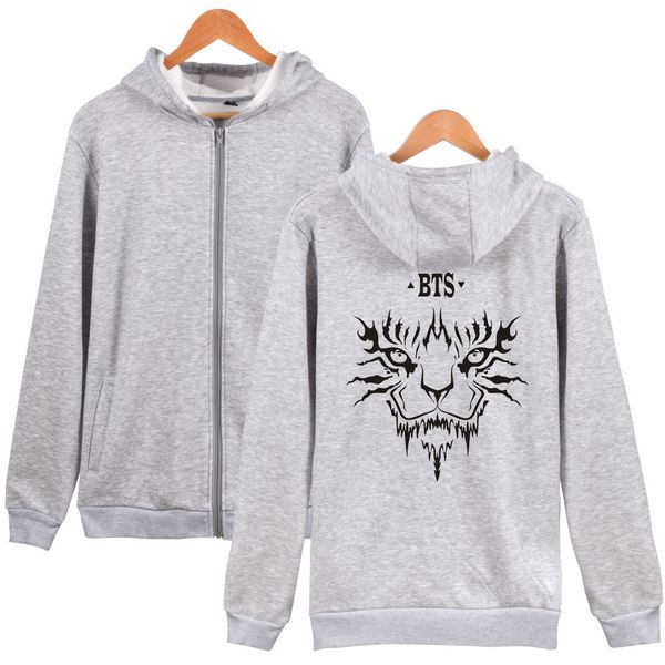 

series casual winter dress print lucky star tiger and the astronauts men women zipper hoodie sweatshirt, Black