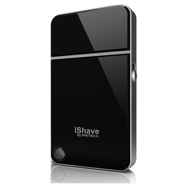 Usb Rechargeable Electric Shaver Black White Pivoting Blades Hair