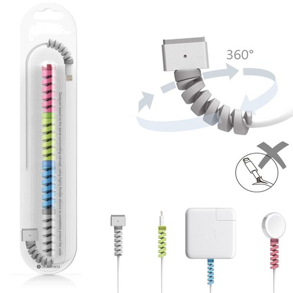 

Спиральный кабель протектор зарядное устройство зарядный шнур защитная дата каб