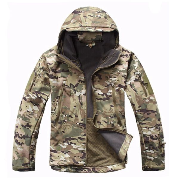 Giacca mimetica TAD V4.0 Giacca tattica Lurker Shark Skin Soft Shell Giacca sportiva antivento impermeabile Multicam