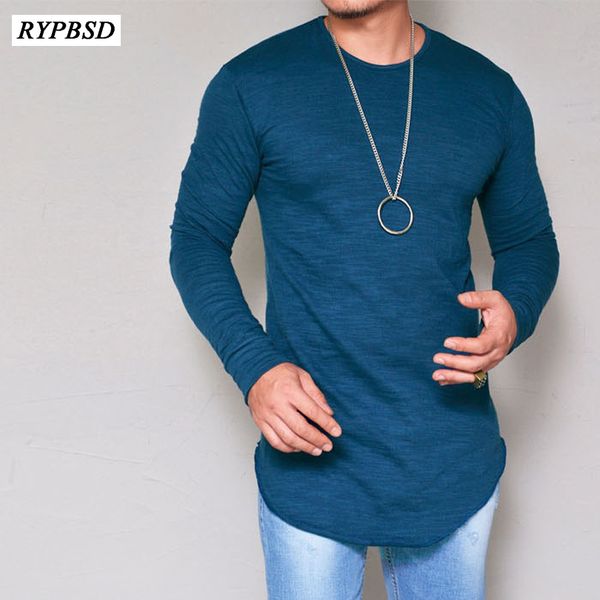 

extra long t shirt men 2018 new high street t-shirt homme slim high street tee shirt hip hop oversized t-shirts men, White;black