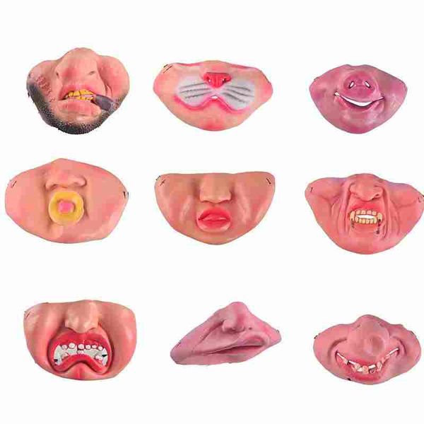 

fun scary horrible mask party halloween fool's day clown mask cosplay costume half face masks woman man children