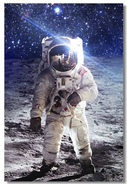 2019 Astronaut On The Moon Earth Planet A Men Drink Beer Art Silk Poster 20x30 24x36 24x43 From Chuy8988 1093 Dhgatecom