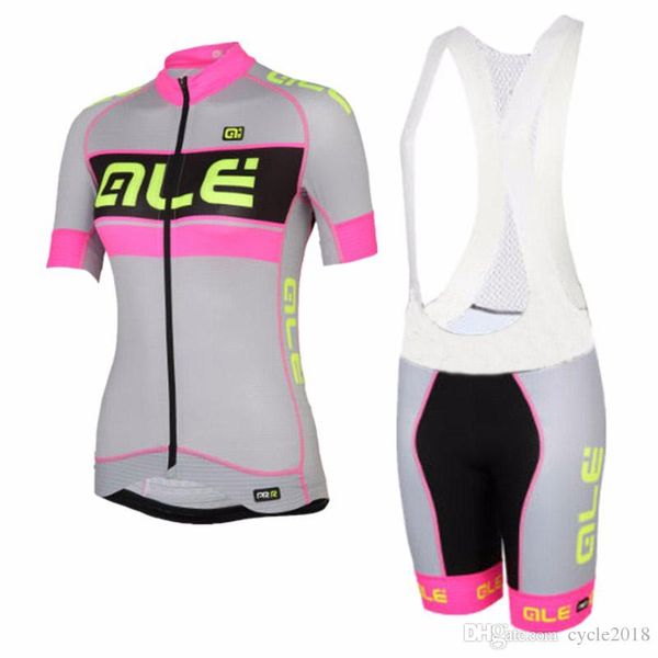 

pro team ALE Summer Women Short Sleeve Cycling jersey Set Mountain Bike Wear Shirt Quick dry Bicycle Cycling Clothing Maillot ropa ciclismo