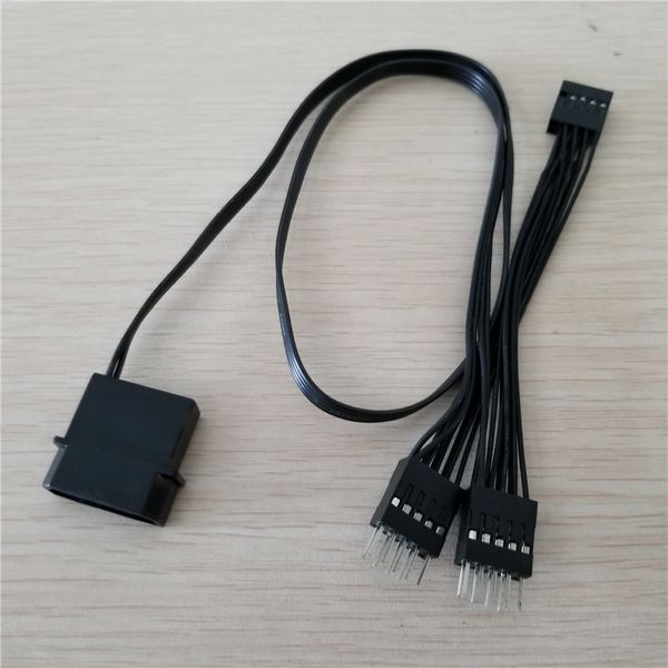 

motherboard mainboard usb 9pin dupont data extension power cable female to male splitter type black 50cm+10cm