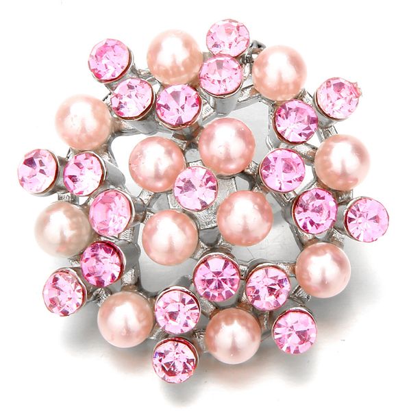 

noosa chunks 3colors imitate pearl snap buttons for 18mm snap buttons necklace bracelet jewelry accessories