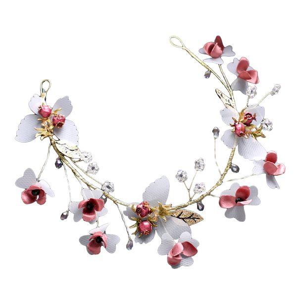 

bridal hairband flower sweet hair band headpiece headwear wedding accessories