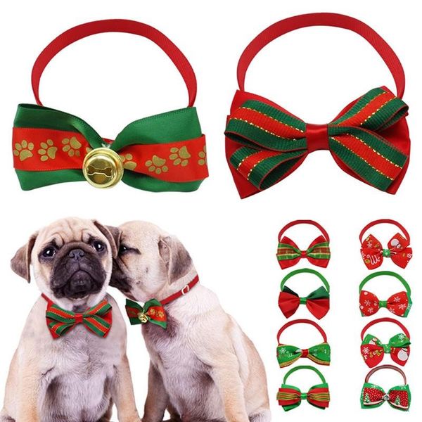 

christmas gift dog cat bow ties bowtie dog neckties holiday pet wedding decoration dog grooming accessories