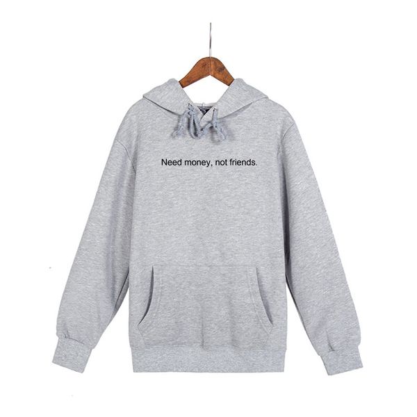 

2018 autumn new men women hoodies fashion funny letter print sweatshirts pullover male hoodies winter couple hoody sweatshirts, Black