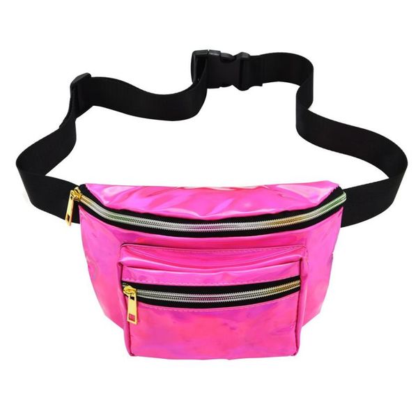 

fanny pack for women waist bag laser female money belt waist pouch sac banane women chest bags #510